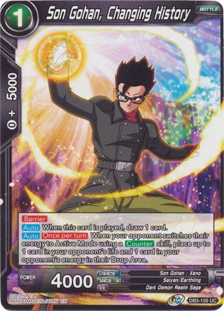 Son Gohan, Changing History (DB3-105) [Giant Force] | Event Horizon Hobbies CA