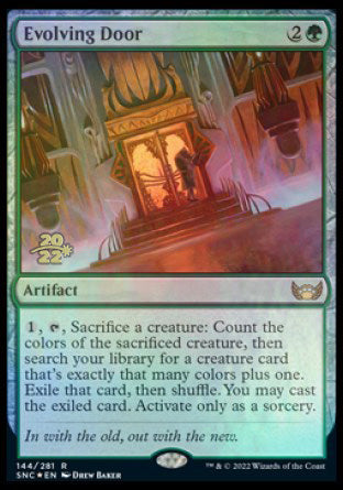 Evolving Door [Streets of New Capenna Prerelease Promos] | Event Horizon Hobbies CA