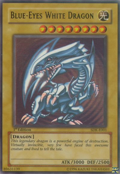 Blue-Eyes White Dragon [SDK-E001] Ultra Rare | Event Horizon Hobbies CA