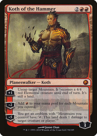 Koth of the Hammer [Scars of Mirrodin] | Event Horizon Hobbies CA