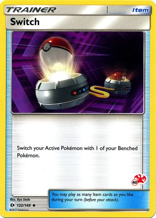 Switch (132/149) (Charizard Stamp #40) [Battle Academy 2020] | Event Horizon Hobbies CA