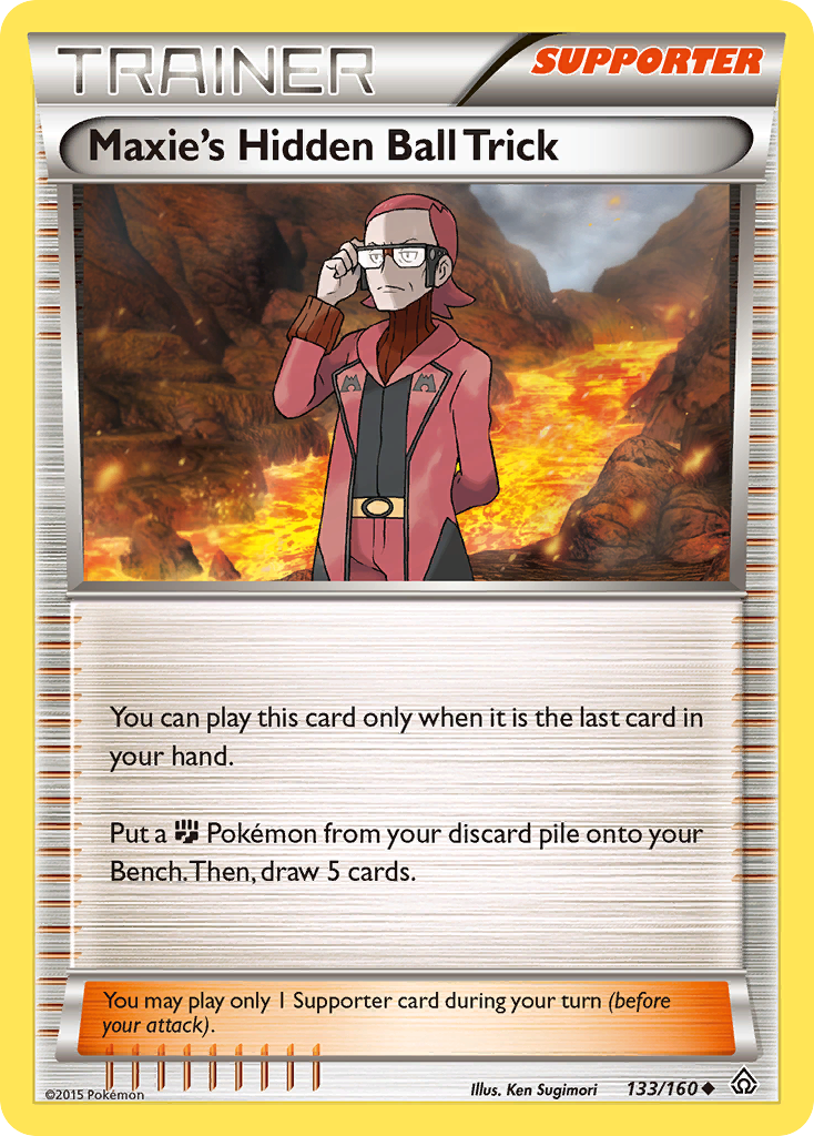 Maxie's Hidden Ball Trick (133/160) [XY: Primal Clash] | Event Horizon Hobbies CA