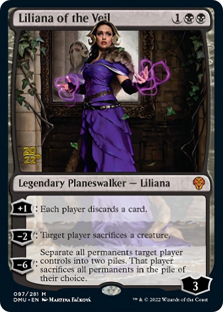 Liliana of the Veil [Dominaria United Prerelease Promos] | Event Horizon Hobbies CA