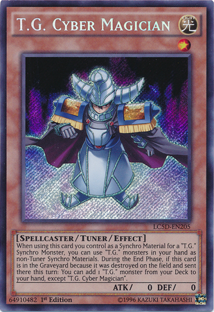 T.G. Cyber Magician [LC5D-EN205] Secret Rare | Event Horizon Hobbies CA