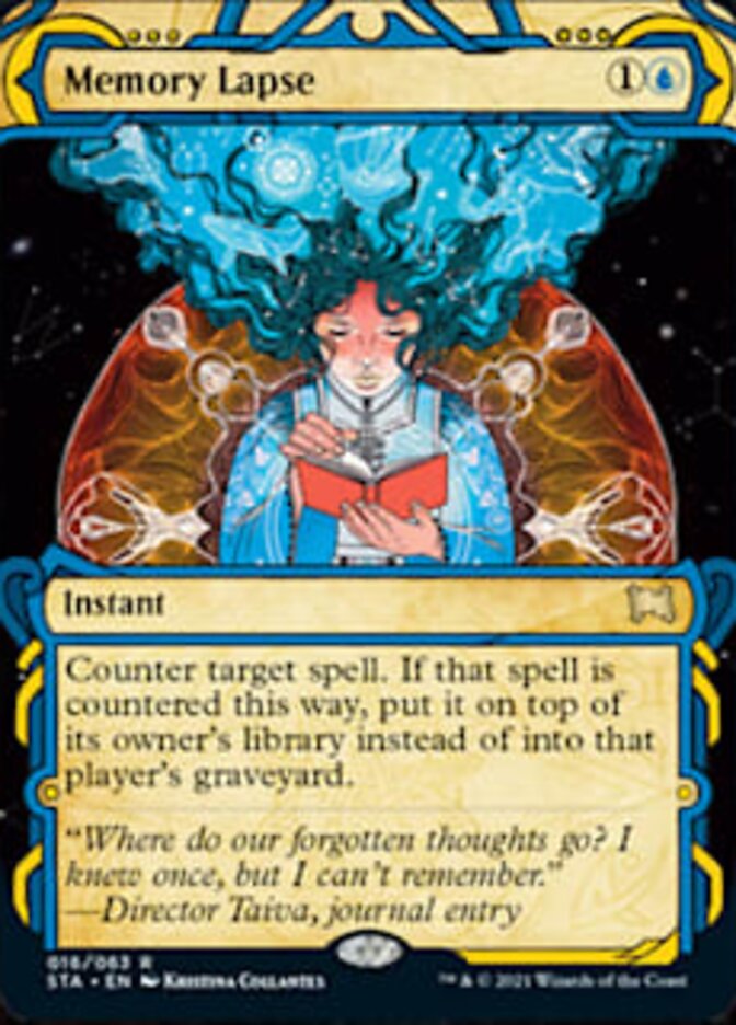 Memory Lapse (Etched Foil) [Strixhaven Mystical Archive] | Event Horizon Hobbies CA