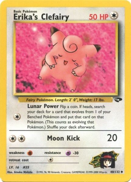 Erika's Clefairy (40/132) [Gym Challenge Unlimited] | Event Horizon Hobbies CA