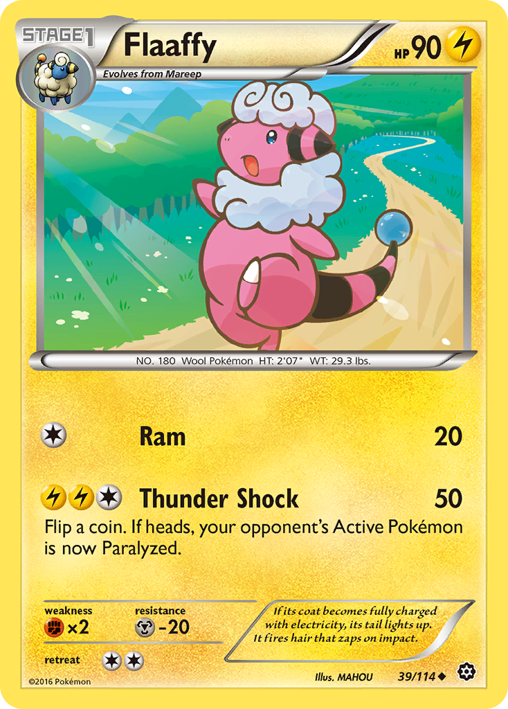 Flaaffy (39/114) [XY: Steam Siege] | Event Horizon Hobbies CA