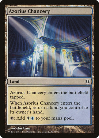 Azorius Chancery [Duel Decks: Venser vs. Koth] | Event Horizon Hobbies CA