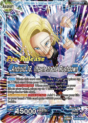 Android 18 // Android 18, Impenetrable Rushdown (BT20-023) [Power Absorbed Prerelease Promos] | Event Horizon Hobbies CA
