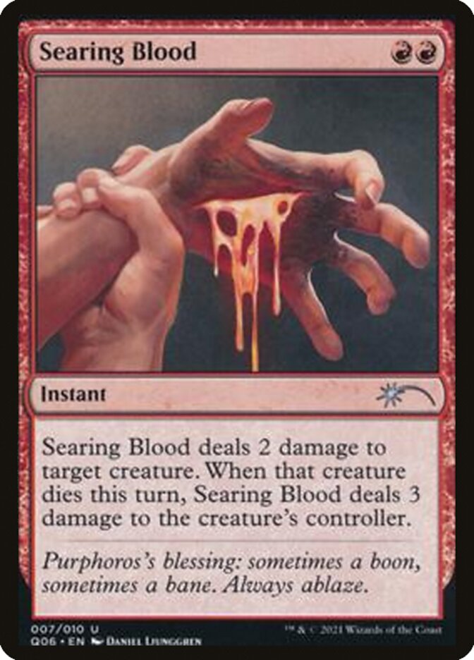 Searing Blood [Pioneer Challenger Decks 2021] | Event Horizon Hobbies CA