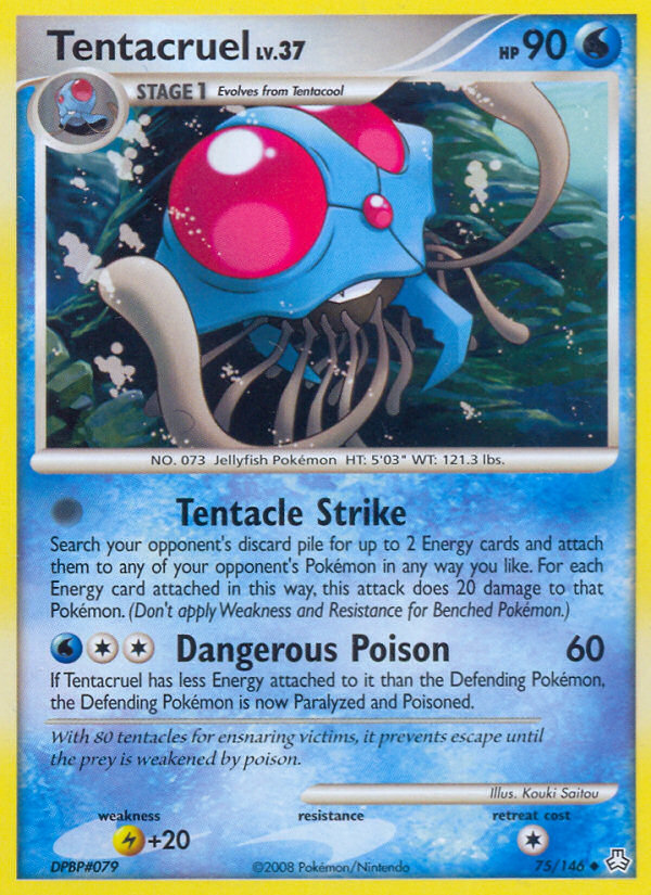 Tentacruel (75/146) [Diamond & Pearl: Legends Awakened] | Event Horizon Hobbies CA