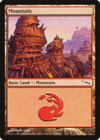 Mountain (299) [Mirrodin] | Event Horizon Hobbies CA