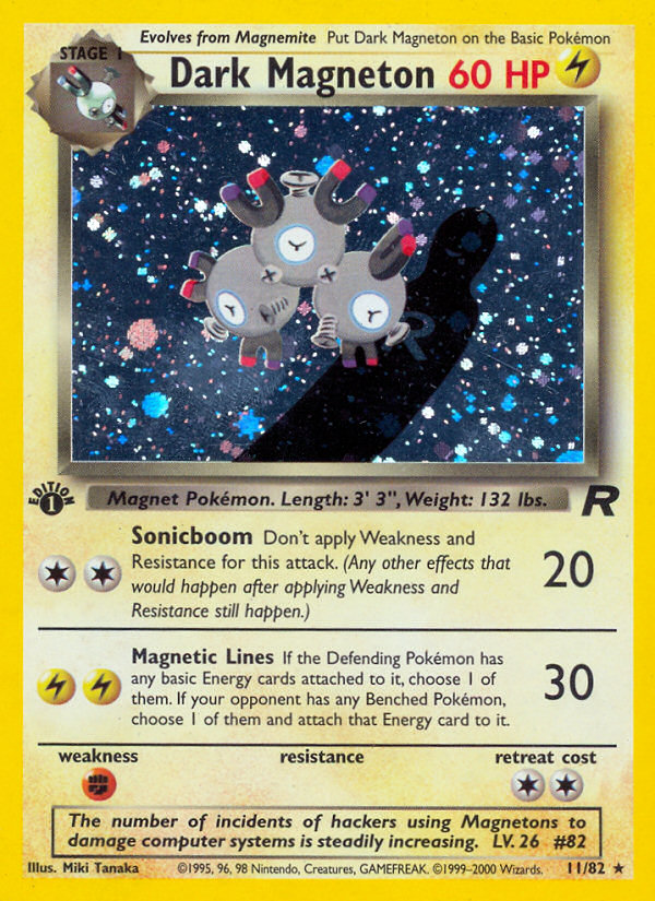 Dark Magneton (11/82) [Team Rocket 1st Edition] | Event Horizon Hobbies CA