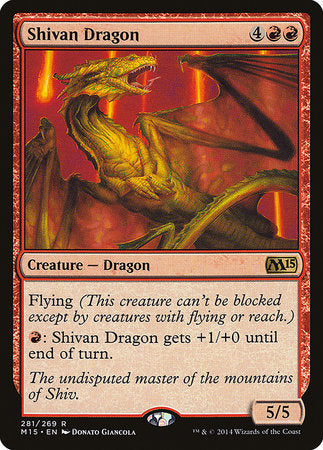 Shivan Dragon [Magic 2015] | Event Horizon Hobbies CA