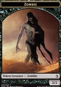 Zombie // Trueheart Duelist Token [Amonkhet Tokens] | Event Horizon Hobbies CA