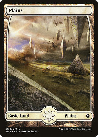 Plains (253) - Full Art [Battle for Zendikar] | Event Horizon Hobbies CA