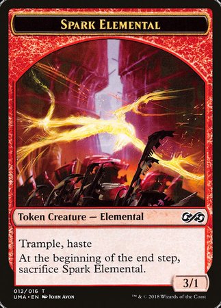 Spark Elemental Token [Ultimate Masters Tokens] | Event Horizon Hobbies CA