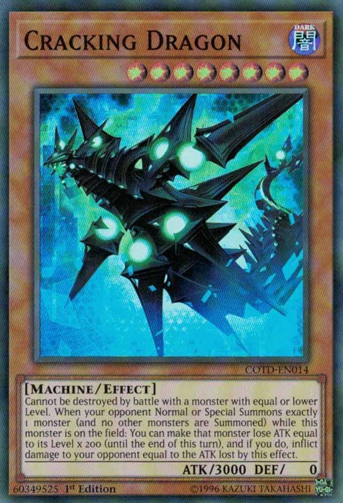 Cracking Dragon [COTD-EN014] Super Rare | Event Horizon Hobbies CA