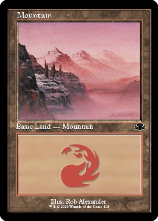 Mountain (408) (Retro) [Dominaria Remastered] | Event Horizon Hobbies CA