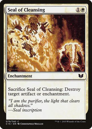 Seal of Cleansing [Commander 2015] | Event Horizon Hobbies CA