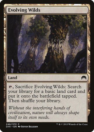 Evolving Wilds [Magic Origins] | Event Horizon Hobbies CA