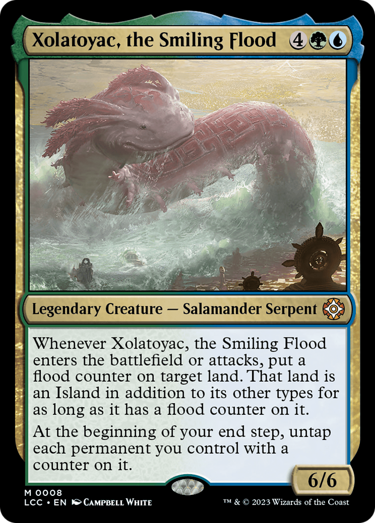 Xolatoyac, the Smiling Flood [The Lost Caverns of Ixalan Commander] | Event Horizon Hobbies CA