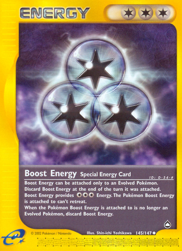 Boost Energy (145/147) [Aquapolis] | Event Horizon Hobbies CA