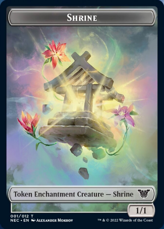 Shrine Token [Kamigawa: Neon Dynasty Commander Tokens] | Event Horizon Hobbies CA