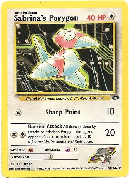 Sabrina's Porygon (98/132) [Gym Challenge Unlimited] | Event Horizon Hobbies CA