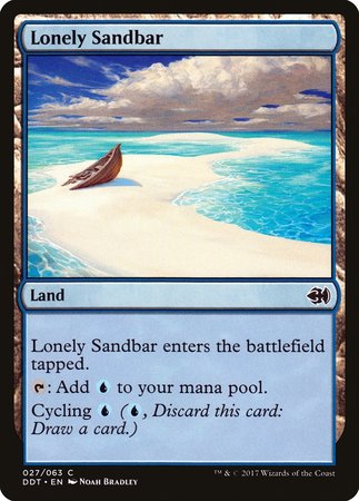 Lonely Sandbar [Duel Decks: Merfolk vs. Goblins] | Event Horizon Hobbies CA