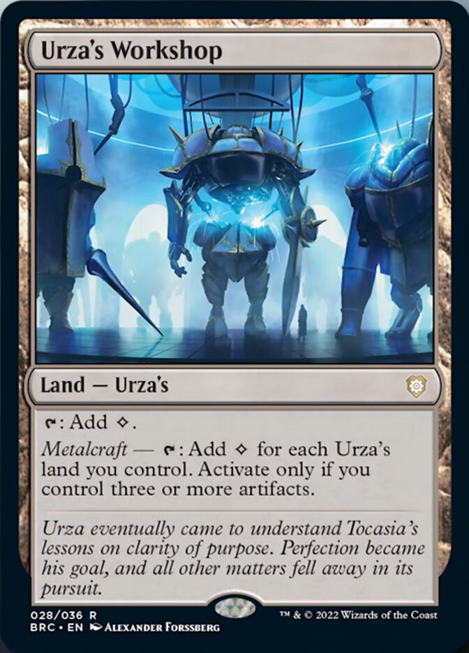 Urza's Workshop [The Brothers' War Commander] | Event Horizon Hobbies CA