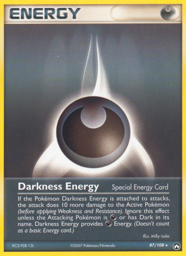 Darkness Energy (87/108) [EX: Power Keepers] | Event Horizon Hobbies CA