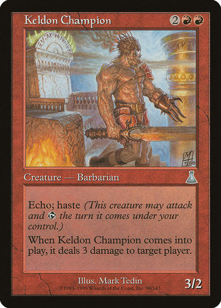 Keldon Champion [Urza's Destiny] | Event Horizon Hobbies CA