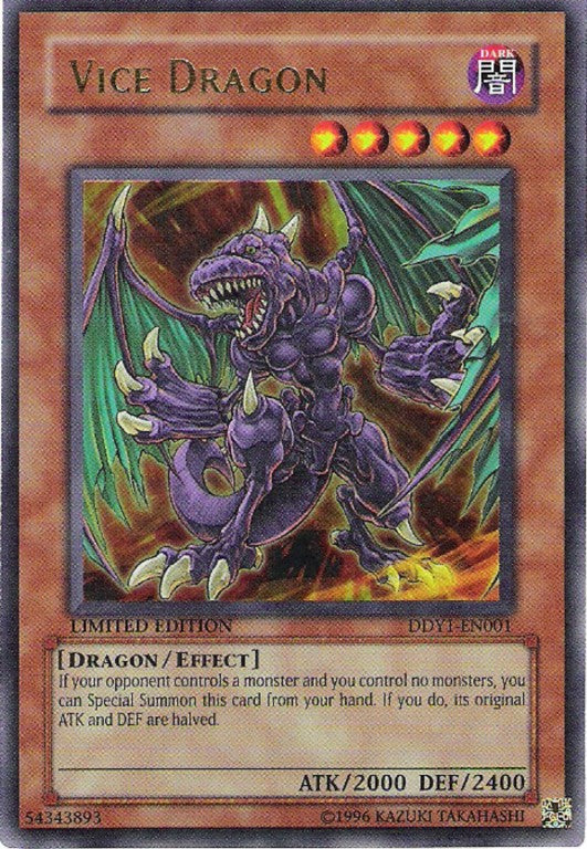 Vice Dragon (Promo) [DDY1-EN001] Ultra Rare | Event Horizon Hobbies CA