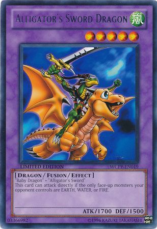 Alligator's Sword Dragon [WCPP-EN019] Rare | Event Horizon Hobbies CA