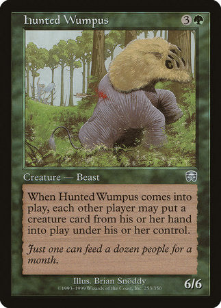 Hunted Wumpus [Mercadian Masques] | Event Horizon Hobbies CA