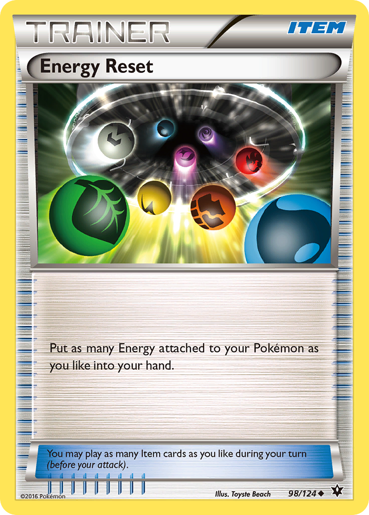 Energy Reset (98/124) [XY: Fates Collide] | Event Horizon Hobbies CA