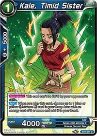 Kale, Timid Sister (BT7-041_PR) [Assault of the Saiyans Prerelease Promos] | Event Horizon Hobbies CA