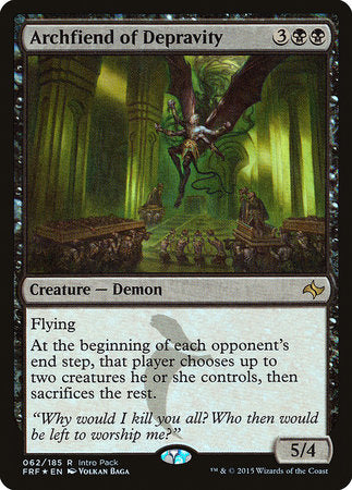 Archfiend of Depravity [Fate Reforged Promos] | Event Horizon Hobbies CA