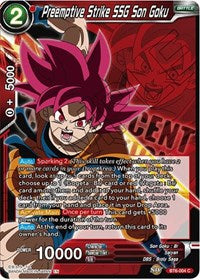 Preemptive Strike SSG Son Goku (BT6-004) [Magnificent Collection Gogeta Version] | Event Horizon Hobbies CA