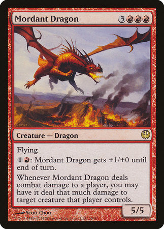 Mordant Dragon [Duel Decks: Knights vs. Dragons] | Event Horizon Hobbies CA