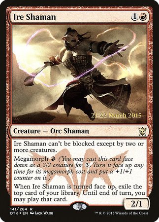 Ire Shaman [Dragons of Tarkir Promos]