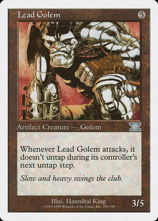 Lead Golem [Classic Sixth Edition] | Event Horizon Hobbies CA