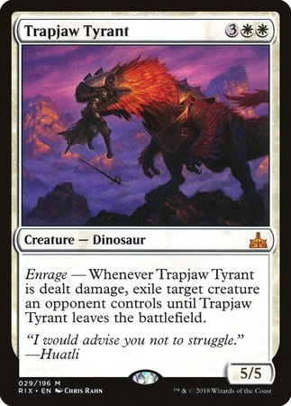 Trapjaw Tyrant [Rivals of Ixalan] | Event Horizon Hobbies CA