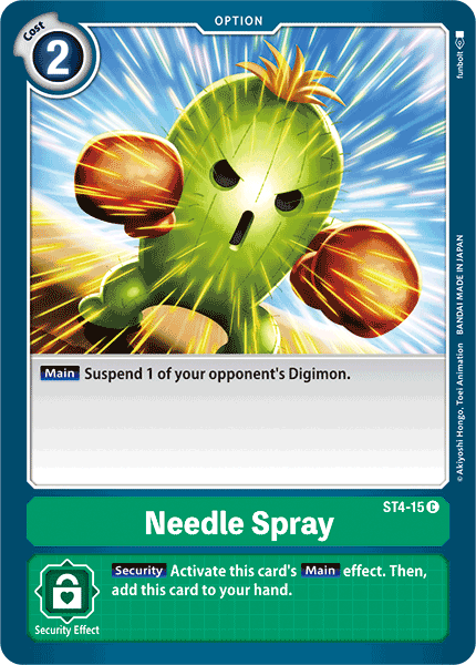 Needle Spray [ST4-15] [Starter Deck: Giga Green] | Event Horizon Hobbies CA