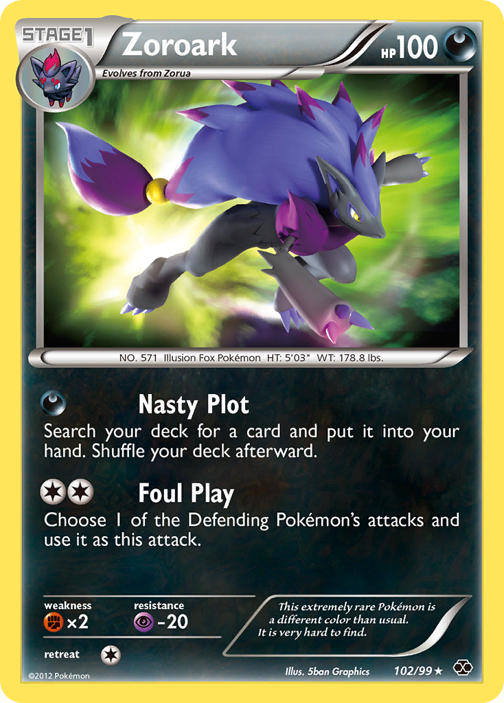 Zoroark (102/99) [Black & White: Next Destinies] | Event Horizon Hobbies CA