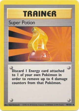 Super Potion (90/102) [Base Set Unlimited] | Event Horizon Hobbies CA