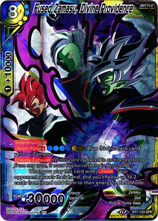 Fused Zamasu, Divine Providence (SPR) (BT7-123) [Assault of the Saiyans] | Event Horizon Hobbies CA