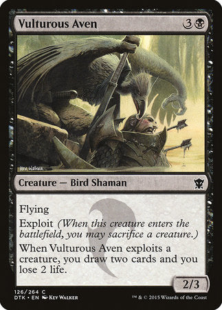 Vulturous Aven [Dragons of Tarkir] | Event Horizon Hobbies CA