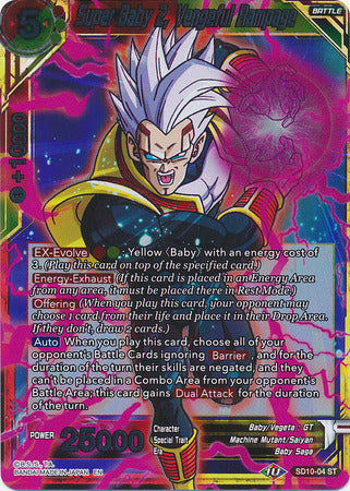 Super Baby 2, Vengeful Rampage (Starter Deck Exclusive) (SD10-04) [Malicious Machinations] | Event Horizon Hobbies CA